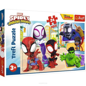 TREFL PUZZLE 24 MAXI SPIDAY I PRZYJACIELE 3485 NN