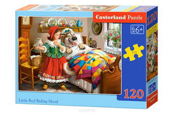 CASTOR PUZZLE 120 LITTE RED RIDING HOOD 3227