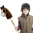 HOBBY HORSE KOŃ NA KIJU SKŁAD KÓŁ DŹW. 95 CM 8231 - 6