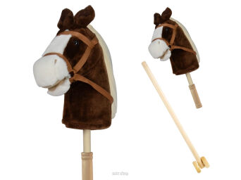 HOBBY HORSE KOŃ NA KIJU SKŁAD KÓŁ DŹW. 95 CM 8231