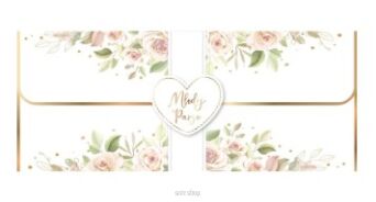 KARTKA KOPERTA ŚLUB MŁODEJ PARZE 6160 NN