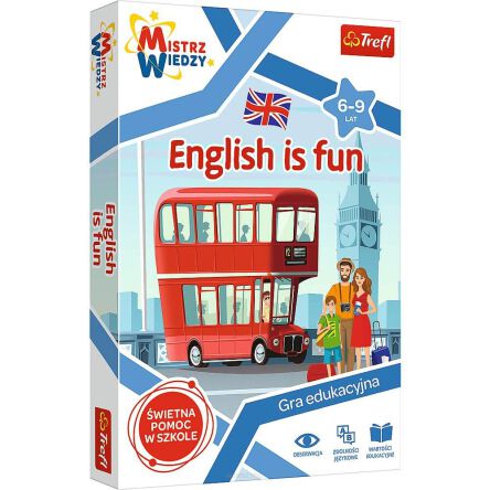 TREFL GRA MISTRZ WIEDZY ENGLISH IS FUN 9544 NN