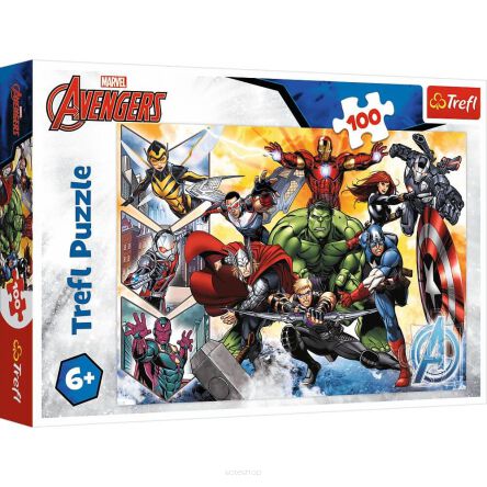 TREFL PUZZLE 100 SIŁA AVENGERSÓW 4312 NN