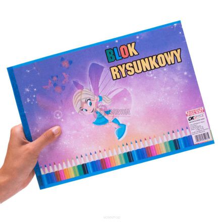 BLOK RYSUNKOWY A4 BIAŁY [20] 0946 5375