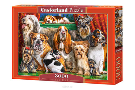 CASTOR PUZZLE 3000 DOG CLUB 0501