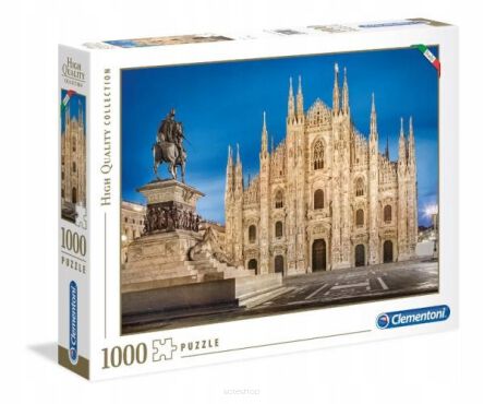 CLEMENTONI PUZZLE 1000 ITALIAN COLECTION MILAN NN