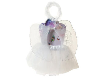 STRÓJ ANIOŁ SKRZYDŁA SPÓDNICZKA AUREOLA 40X35 3867