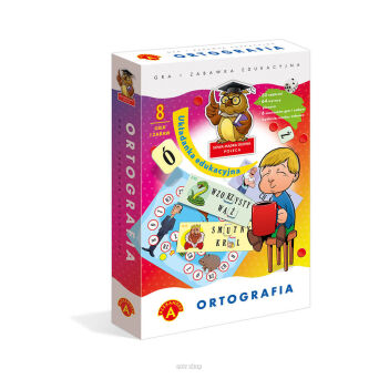 GRA SOWA MĄDRA GŁOWA ORTOGRAFIA UKŁADANKA 3221