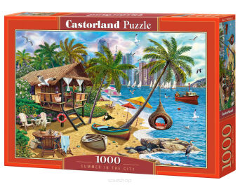 CASTOR PUZZLE 1000 SUMMER IN THE CITY 5045