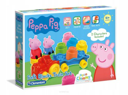 CLEMENTONI CLEMMY POCIĄG ŚWINKA PEPPA 2498