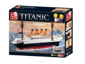 KLOCKI SLUBAN STATEK TITANIC 194 EL. 6875