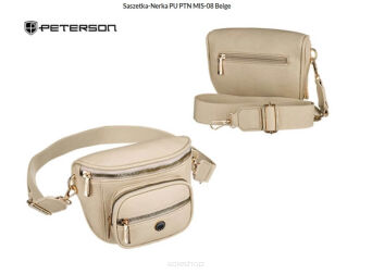 SASZETKA DAMSKA PTN MIS-08 BEIGE 2065 NN