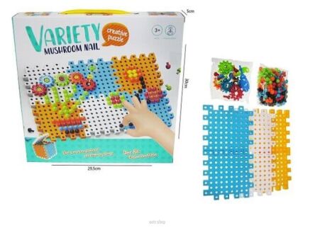 UKŁADANKA MOZAIKA GUZIKOWA 110 EL. 30X30 CM 1538