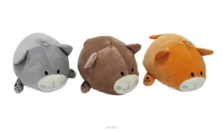 PLUSZ KOT OKRĄGŁY 19 CM 9961