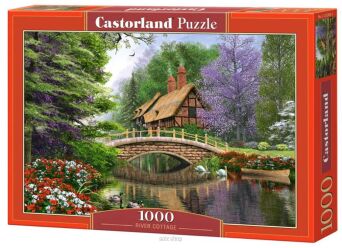 CASTOR PUZZLE 1000 RIVER COTTAGE 2365