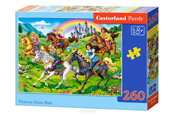 CASTOR PUZZLE 260 PRINCESS HORESE RIDE 7507