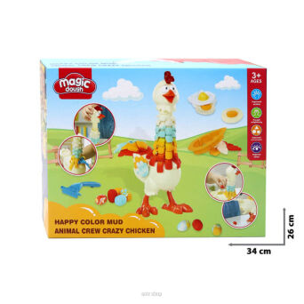 MASA PLASTYCZNA SZALONY KOGUT 34X26 CM 9716