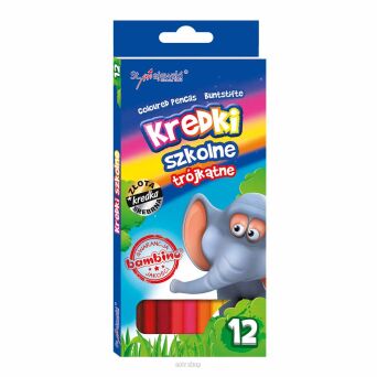 KREDKI OŁ TRÓJ 12 KOL BAMBINO [10] 2038 NN