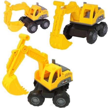 AUTO BUDOWLANE KOPARKA SUPER PLASTIK 26X17 3955