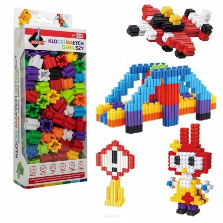 KLOCKI MAŁYCH GENIUSZY KONSTRUKC 160 EL 23X9 8420