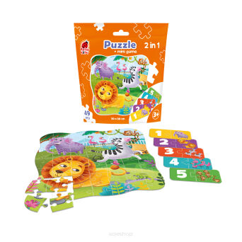 RK PUZZLE IN STAND-UP POUCH ZOO 0784 NN