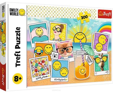 TREFL PUZZLE 300 SMILEY NA WAKACJACH 0192 NN