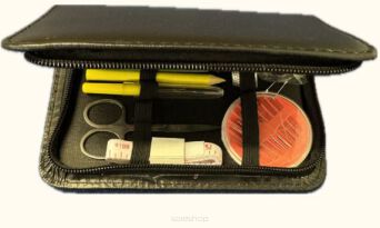 ZESTAW KRAWIECKI DO SZYCIA  ETUI XXL 10X16 CM 4801