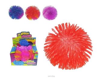 PIŁKA FLUFFY MIĘKKA KOLCZATKA 15 CM (12) 7104