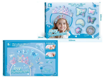 ZESTAW ZRÓB SWOJĄ OPASKĘ DO WŁ. NIEB 22X32 0497