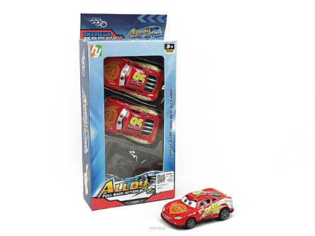 AUTO METAL Z OCZAMI 3 SZT ZIGZAK 24X13 CM 0454