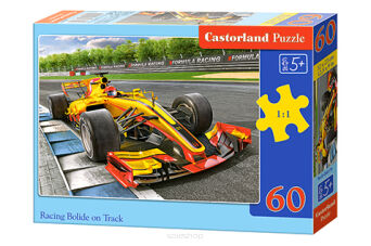 CASTOR PUZZLE 60 RACING BOLIDE ON TRACK 6179