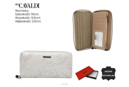 PORTFEL DAMSKI SKÓRZANY PX25-DSF BEIGE 0901 NN