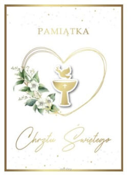 KARTKA PAMIĄTKA CHRZTU ŚWIĘTEGO 4296 NN