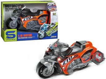 MOTOR ŚCIGACZ ŚW. DŹW. 30X19 CM 6864