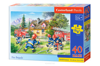 CASTOR PUZZLE 40 MAXI FIRE BRIGADE 0025