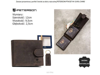 ZESTAW SKÓRA PTN SET-M1549L-CHM BROWN 2104 NN