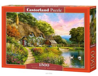 CASTOR PUZZLE 1500 COUNTYSIDE COTTAGE 1998