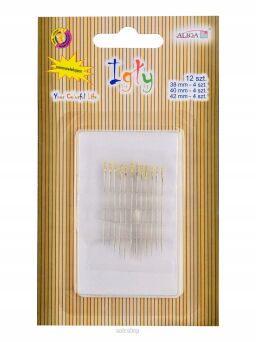 ZESTAW IGIEŁ SAMONAW...CYCH 12 SZT ALIGA 0941 NN