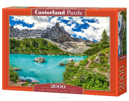 CASTOR PUZZLE 2000 LAKE SORAOIS ALPS ITALY 1006