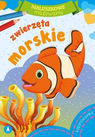 MALUSZKOWE MALOWANIE ZWIERZĘTA MORSKIE 8751