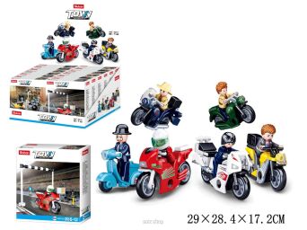 KLOCKI SLUBAN TOWN MIASTO MOTOR 6 RODZ. (12) 9329