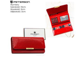 PORTFEL DAMSKI EKO PTN 006-CUB RED 9143 NN