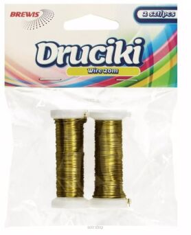 DRUCIK FLORYSTYCZNY 20M ZŁOTY 3618