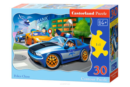 CASTOR PUZZLE 30 POLICE CHASE 3785