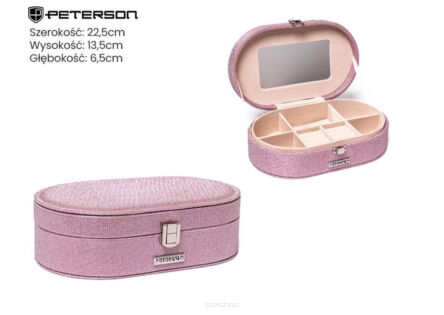 SZKATUŁKA OWAL PTN SZK-12 PINK 5967 NN