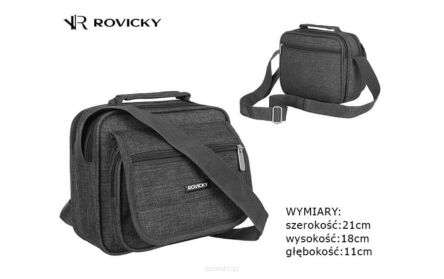 TORBA MĘSKA R-6523-1905 GREY 1905 NN