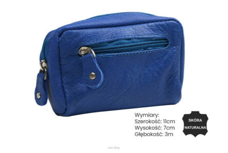 ETUI NA KLUCZE SKÓRZANY KC-03-CS R.BLUE 8589 NN
