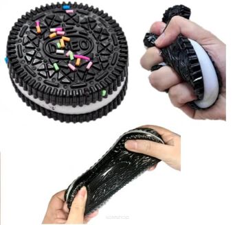 GNIOTEK SQUISHY OREO XXL ŚR.10 CM 19X6 CM (8) 1011