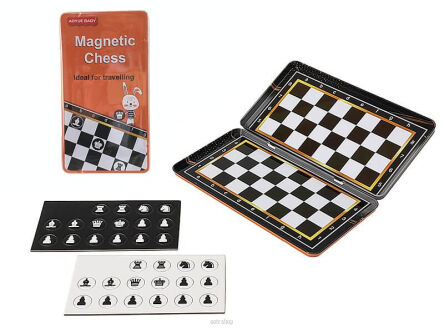 GRA SZACHY MAGNETYCZNE W METAL OPAKOW. 18X10 8573