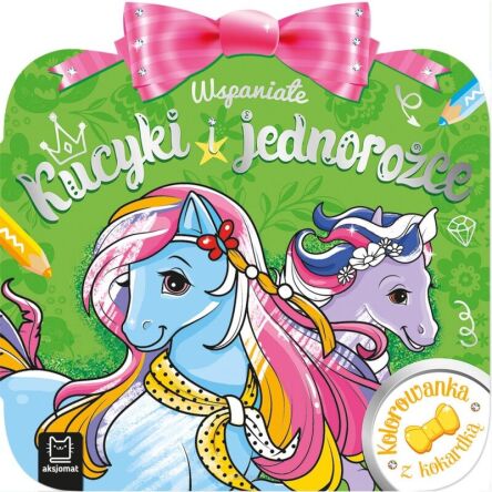 KOL. Z KOKARDĄ WSPANIAŁE KUCYKI I JEDNOROŻCE 4964